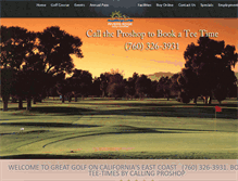 Tablet Screenshot of golfneedlesca.com